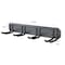 Raxgo Wall Mounted Ski Rack, Ski Wall Mount for 4 Pairs of Skis & Poles or Snowboard, Set of 4 Hooks RGWMSR4H - alternate 4